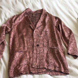 Free people pink blazer